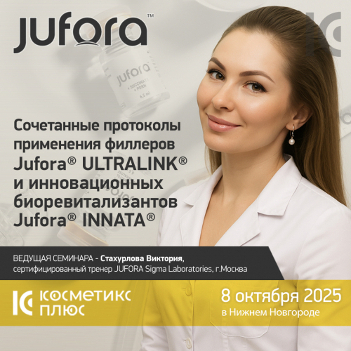 Сочетанные протоколы применения филлеров Jufora® ULTRALINK® и инновационных биоревитализантов Jufora® INNATA®